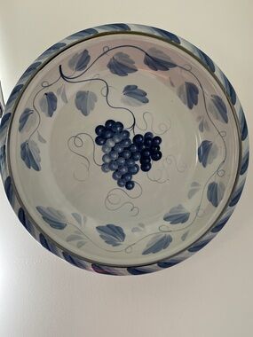 Artisan large wall hanging or statement bowl. Miranda Thomas for Simon Pierce